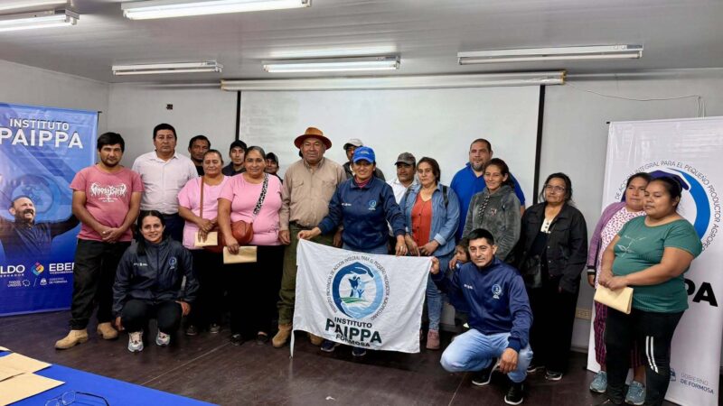 Pago a productores por las ventas de chivitos paipperos del oeste formoseño