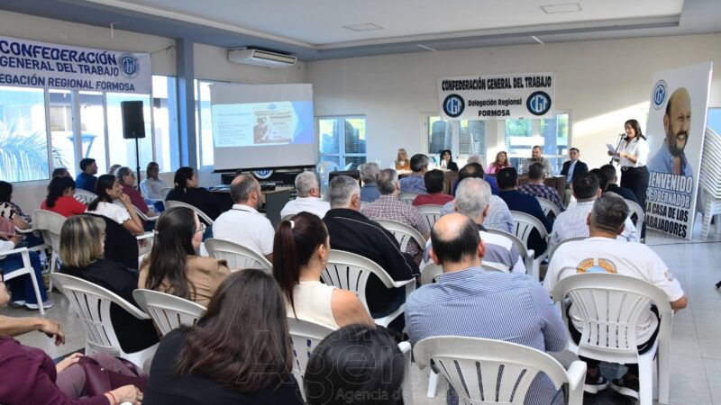 La CGT Formosa capacitó a los trabajadores sobre la Reforma Laboral
