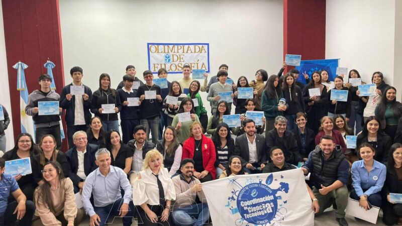Se realizó la instancia provincial de las Olimpíadas de Filosofía y Formosa ya tiene los representantes para la nacional